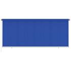 vidaXL Rullaverho ulkotiloihin 350x140 cm sininen HDPE