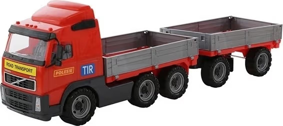 Volvo Lastbil med extra Lastvagn 775x190x250mm