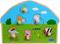 Barbo Toys Peppa Pig muotoinen puinen palapeli - Leikkikenttä – kuva 3