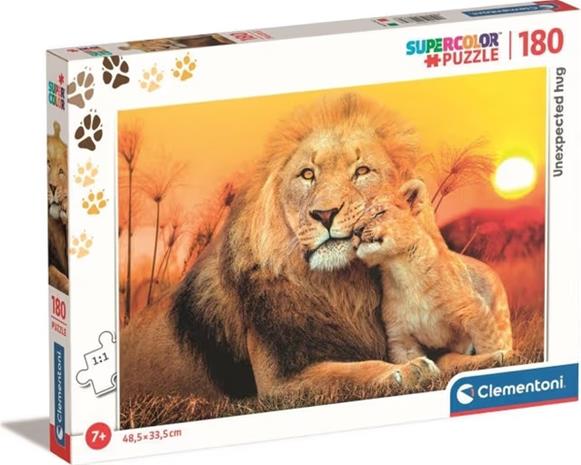 Clementoni Jigsaw Puzzle Super Color Unexpected Hug 180pcs. Lattia