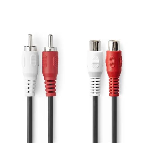 Nedis CAGL24205BK100 audio cable