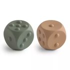 Mushie aistilelu painelulelu nopat 2pack