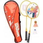Wilson Junior Badminton Kit 2 Pcs, Sulkapallomaila