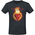 Dream Theater - Images & Words - Flaming Heart - T-paita - Miehet - Musta
