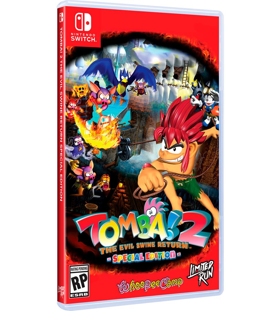 Tomba! 2: The Evil Swine Return Remastered (Special Edition) (US) NSW