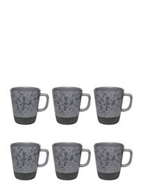 Aida Raw Nordic Grey - Mug W Handle 6 Stk 30 Cl - Grey - ONE SIZE