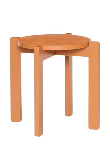Hübsch Always Stool Orange - Orange - 45X42CM