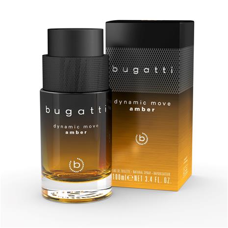 Bugatti Dynamic Move Amber EdT 100 ml miesten tuoksu
