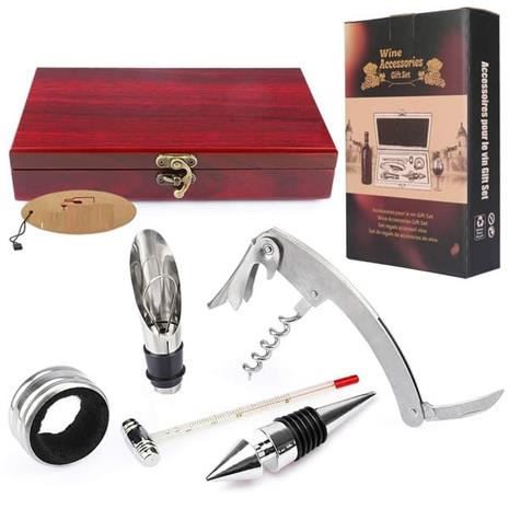 Viini asettaa - Halpa Gift Box puuhun - 5 sarjaa