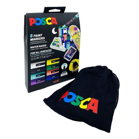 Posca - Pouch Set PC-5M 8PCS - (401531) – kuva 4/5