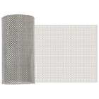 vidaXL Verkkoruudun 20 x 1000 cm 8 Mesh Ruostumaton teräs 201 Hopea