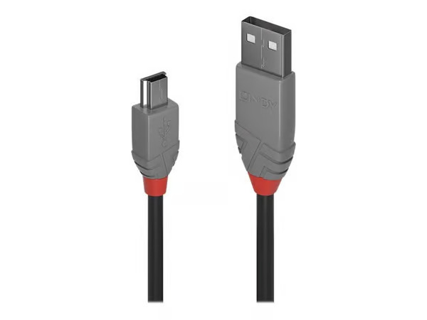 Lindy Anthra Line - USB cable - USB to mini-USB Type B - 5 m