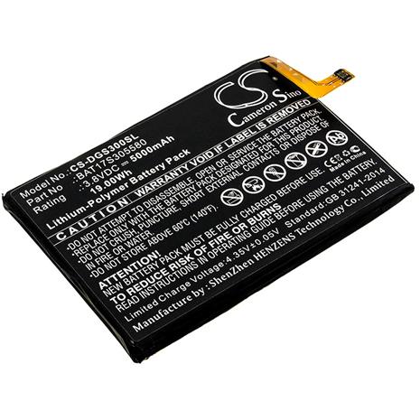Doogee S30, puhelimen akku