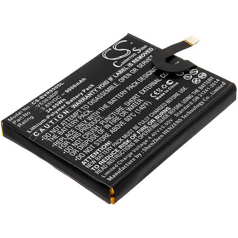 Blackview BV9500, puhelimen akku
