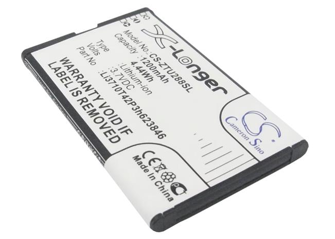 ZTE U288, puhelimen akku