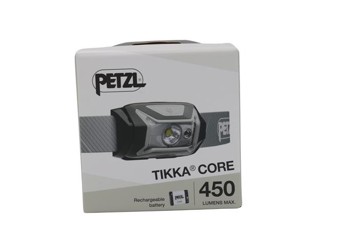 Petzl TIKKA CORE otsavalo, 450 lm, harmaa – kuva 8/8