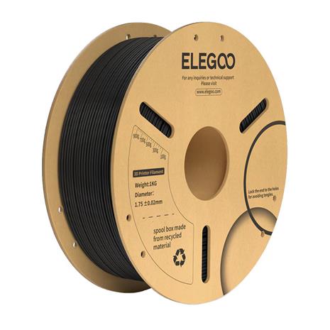 ELEGOO PLA+ filamentti (musta)