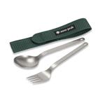 Snow Peak Titanium Fork & Spoon Set