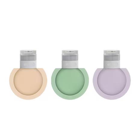 Silikoniset matkapullot voiteelle ja shampoolle 60ml