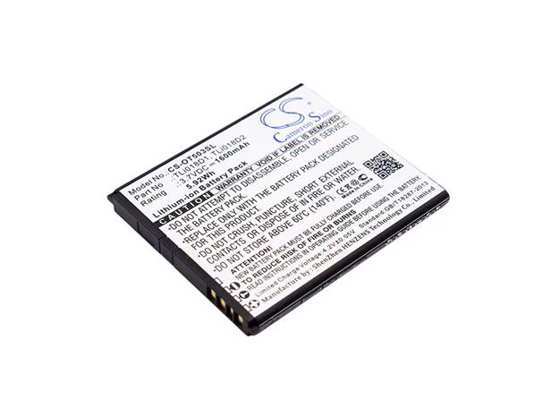 Alcatel One Touch Pop D5, puhelimen akku