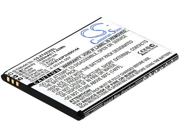 ZTE Kis 3 Max, puhelimen akku