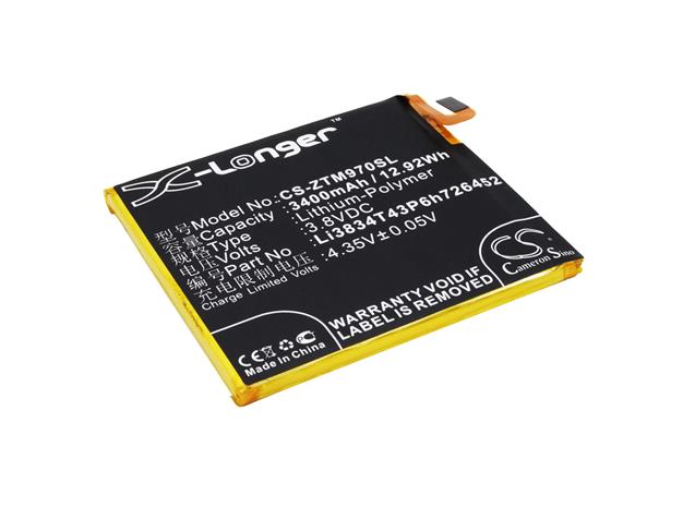 ZTE ZMAX, puhelimen akku – kuva 3/3