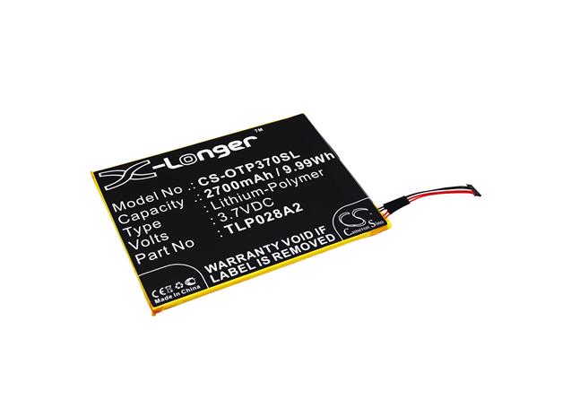 Alcatel One Touch Icin, puhelimen akku
