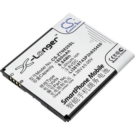 ZTE Z820, puhelimen akku