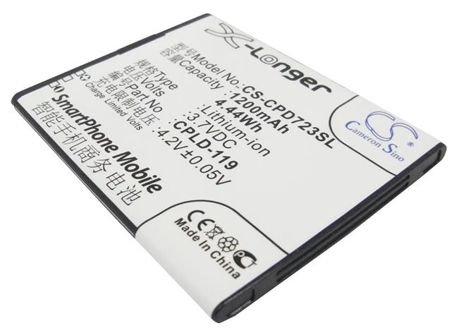 Coolpad 7232, puhelimen akku