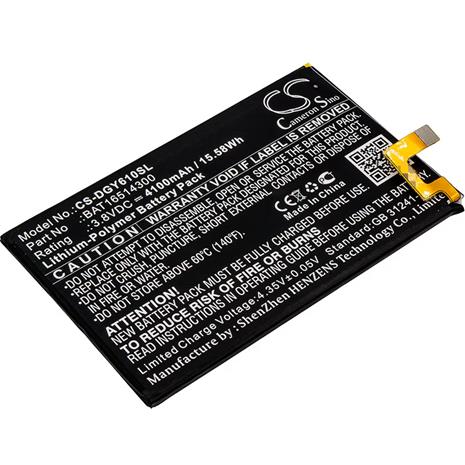 Doogee Y6 Max, puhelimen akku