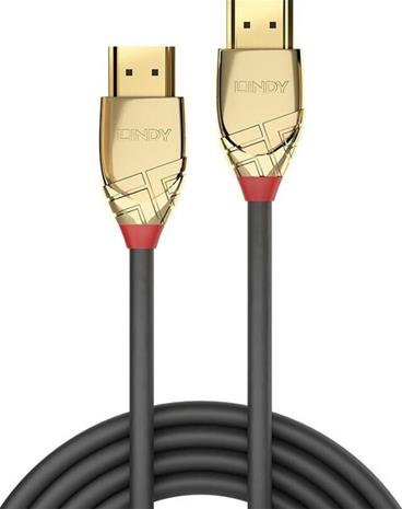 Lindy Gold Line HDMI cable with Ethernet - 2 m