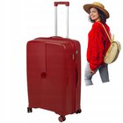 Suuri matkalaukku Wowbag 7918 L 116L punainen