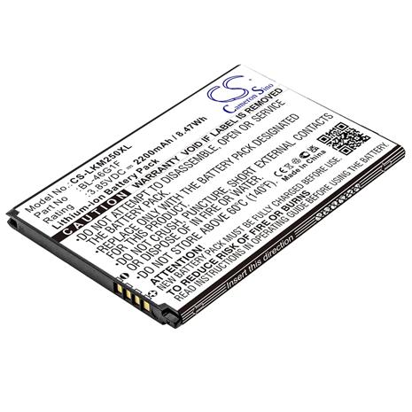 LG K10, puhelimen akku