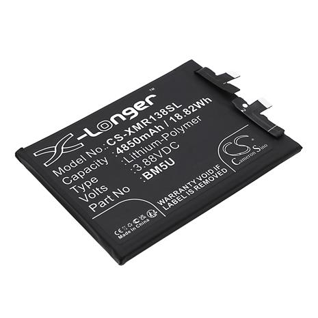 Xiaomi Redmi Note 13 Pro+, puhelimen akku