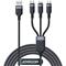 Joyroom S-A18 Multi-Use Series USB-A to Lightning / USB-C / micro-USB 0,3m – kuva 3