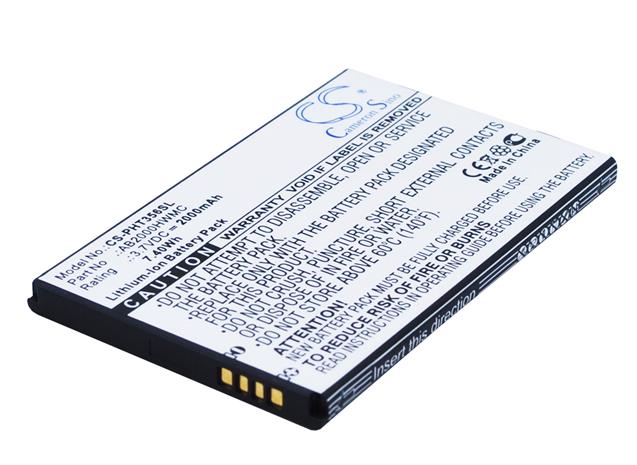 Philips Xenium T3566, puhelimen akku