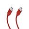 SBS TECABLETISSUETCCR USB-C - USB-C 1.5m 60W Braided Cable - Red – kuva 3