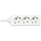 Deltaco Earthed Power Strip With 3 Sockets, 1.5 M – kuva 2