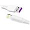 Dudao L2L USB-A / Lightning 3A Cable 2m - White – kuva 4