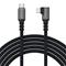 Wozinsky WPS2-UY41S USB-C Thunderbolt 4 240W 2m Angle Cable - Black – kuva 3