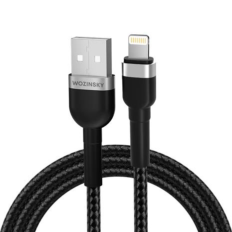 Wozinsky WNBAL2 USB-A / Lightning 2.4A 2m Cable - Black