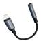 Wozinsky WALJ-01 Lightning Adapter - Mini Jack 3.5mm - Black – kuva 3