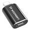 Wozinsky WALC-01 Lightning Adapter - USB-C - Black – kuva 3