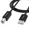 Wozinsky WKDDY3S USB-B - USB-A 480Mb/s Cable 2m - Black – kuva 2
