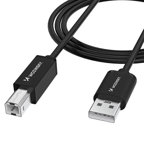 Wozinsky WKDDY3S USB-B - USB-A 480Mb/s Cable 2m - Black