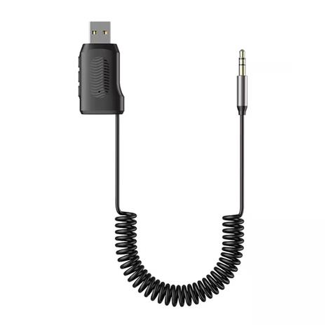 Bluetooth AUX-sovitin 3,5 mm:n ja USB:n kanssa