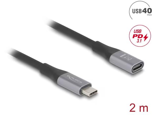 DeLOCK USB-C Extension Cable - 2 m