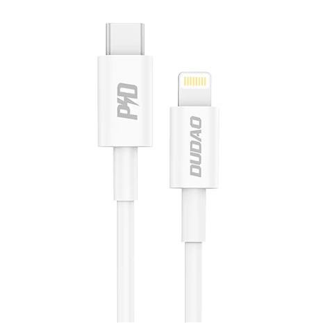 Dudao L6X USB-C - Lightning PD 20W 1m Cable - White