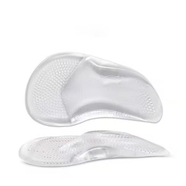 Ortoottiset tukipohjalliset litteille jaloille Transparent L