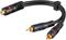 Pro RCA adapter RCA F - 2xRCA m – kuva 3